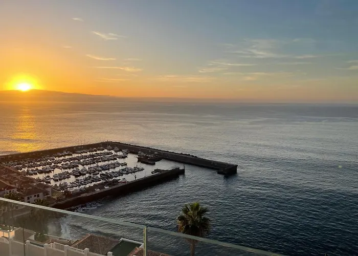 Los Gigantes In Front Of Sea